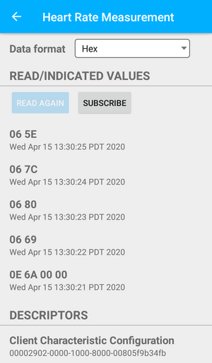 BLE Examples - embeddedTS Manuals