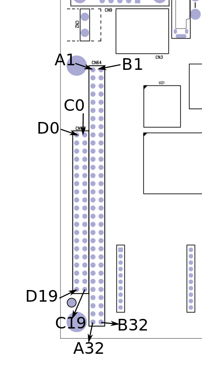 TS-7250-V3 PC104 Header - embeddedTS Manuals